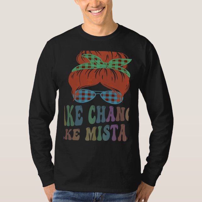 T-shirt TAKE CHANCES MAKE MISTAKES Help Us Grow Motivation (Devant)