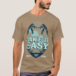 T-shirt Take it Easy Vintage family