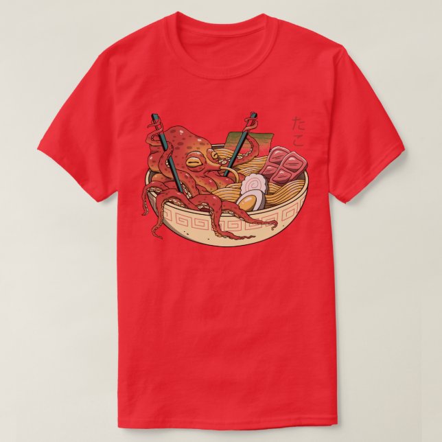 T-shirt Tako Ramen (Design devant)