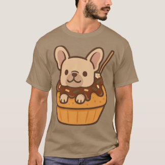 T-shirt Takoyaki Frenchie Kawaii Snack Japonais Chien Auto