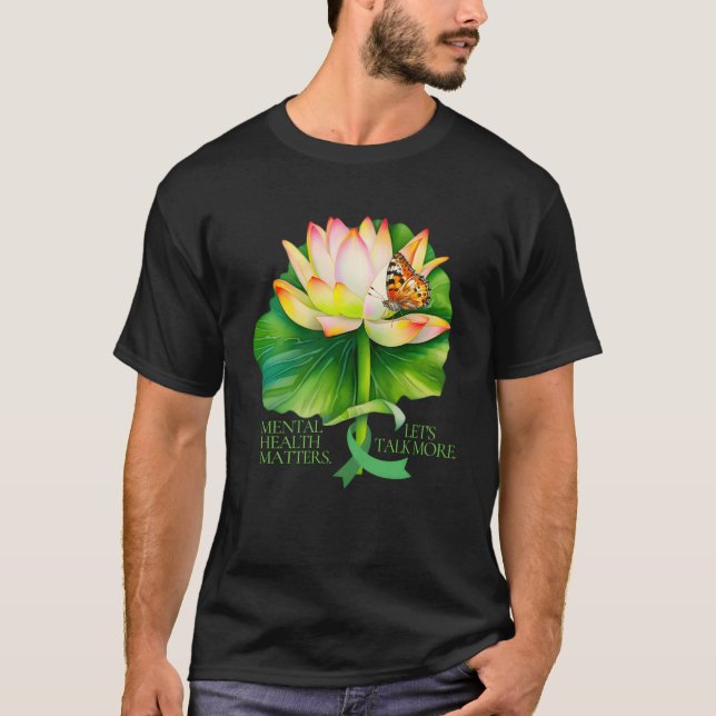 T-shirt Tal Health Matters Parlons Plus (Devant)