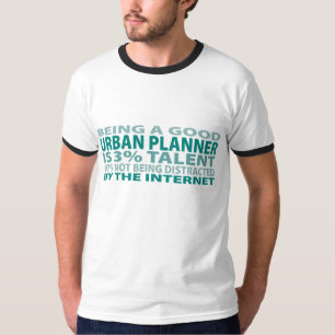 T-shirt Talent urbain du planificateur 3%