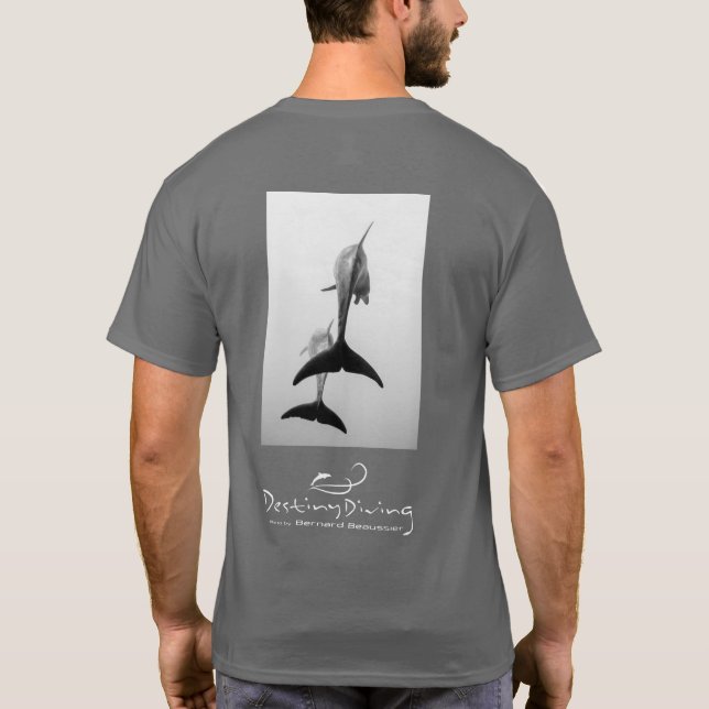 T-shirt Tales of wild dolphin ドルフィンテイルT 濃色 (Dos)