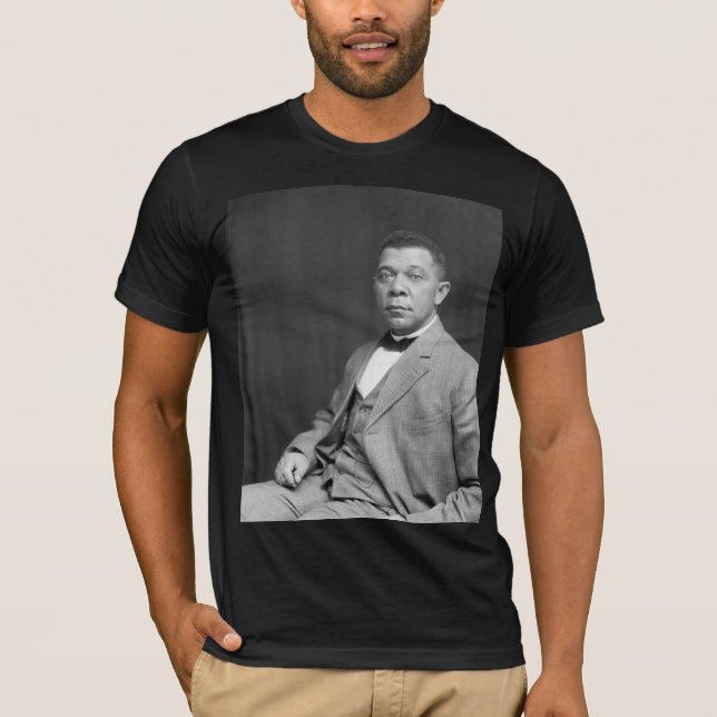 T-shirt Taliaferro Washington : Black Educator (Devant)