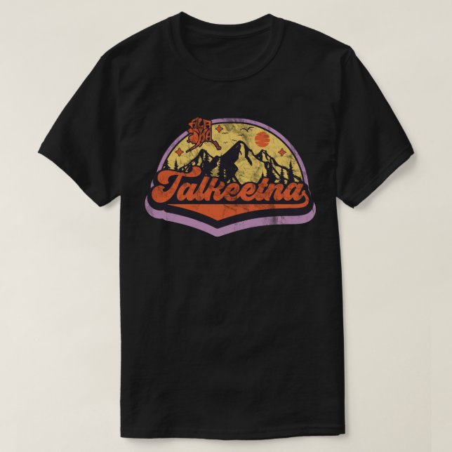 T-shirt Talkeetna, Alaska (Design devant)