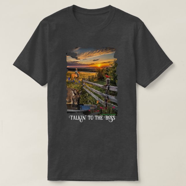 T-shirt Talkin' au patron (Design devant)