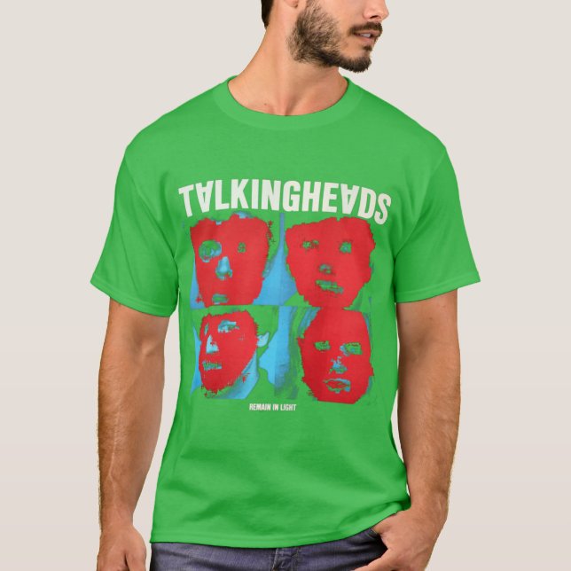 T-shirt Talking Heads Remain in Light (Devant)