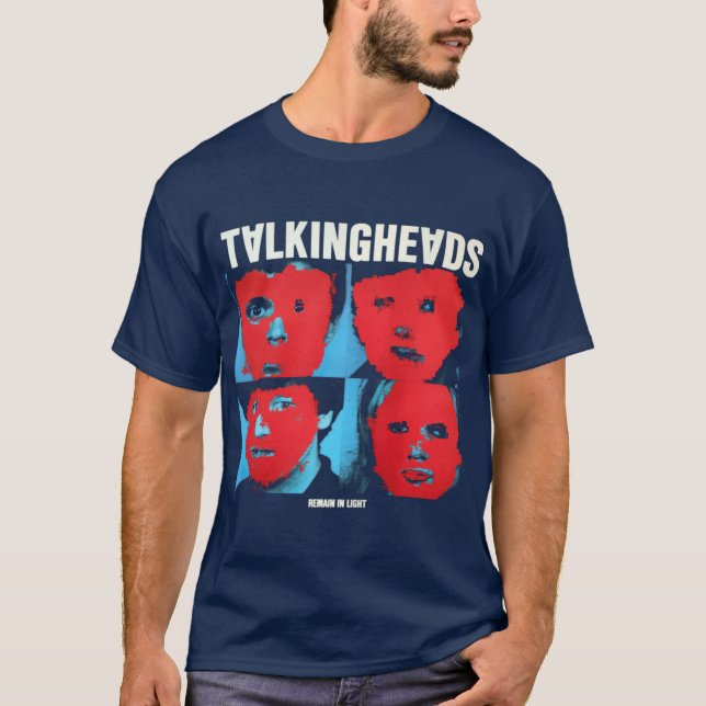 T-shirt Talking Heads Remain in Light (Devant)