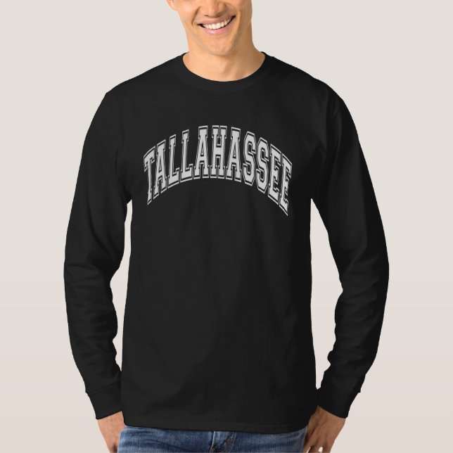 T-shirt Tallahassee Florida US Varsity Style (Devant)