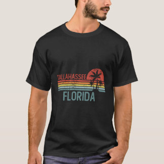 T-shirt Tallahassee Floride Usa City Voyage Home Roots