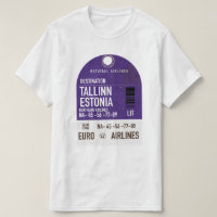 Tallinn Estonie billet de voyage