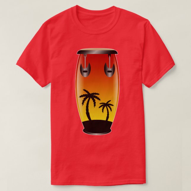 T-shirt Tambour Conga (Design devant)