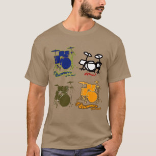 T-shirt tambour cool rock