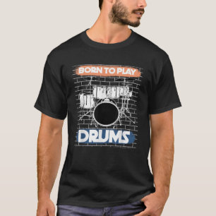 T-shirt Tambour de musicien Cadeau T Chemise