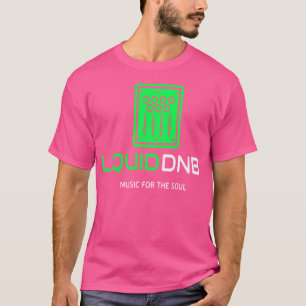 T-shirt Tambour Liquide Et Basse Dnb Dj Mixer Drum N Basse