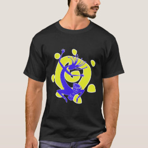 T-shirt Tambourinaire du soleil Kokopelli
