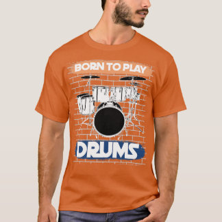 T-shirt Tambours à tambour pour instruments de musique