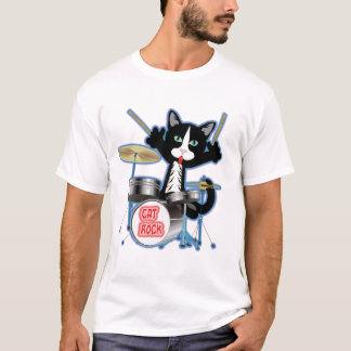 T-shirt Tambours de roche de chat