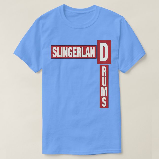 T-shirt Tambours de Slingerland (Design devant)