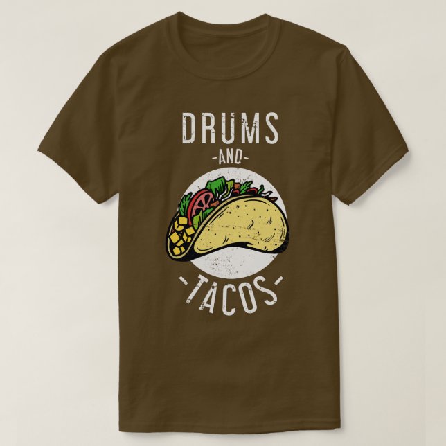 T-shirt Tambours Et Tacos (Design devant)