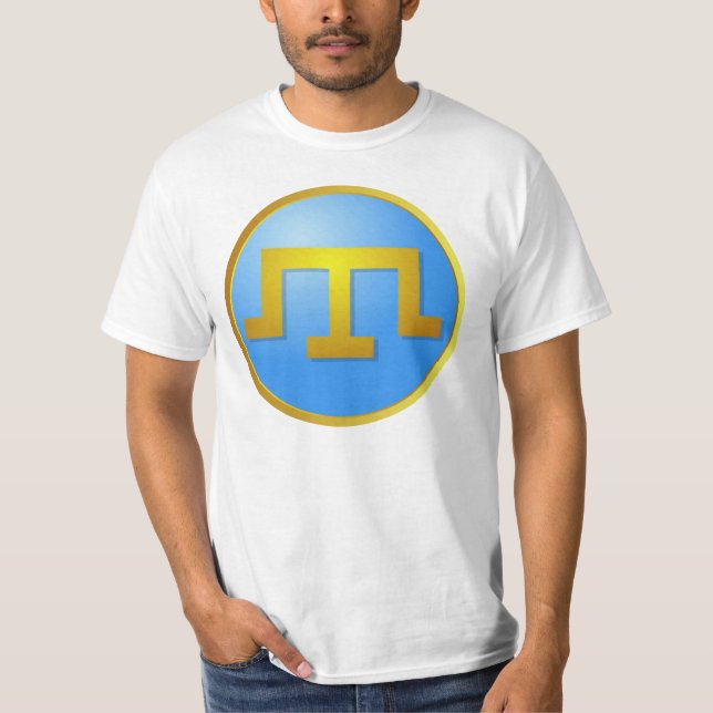 T-shirt Tamga des Tatars criméens de GROS CARACTÈRES (Devant)