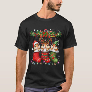 T-shirt Tamia de Noël dans des chaussettes illuminé Tamia