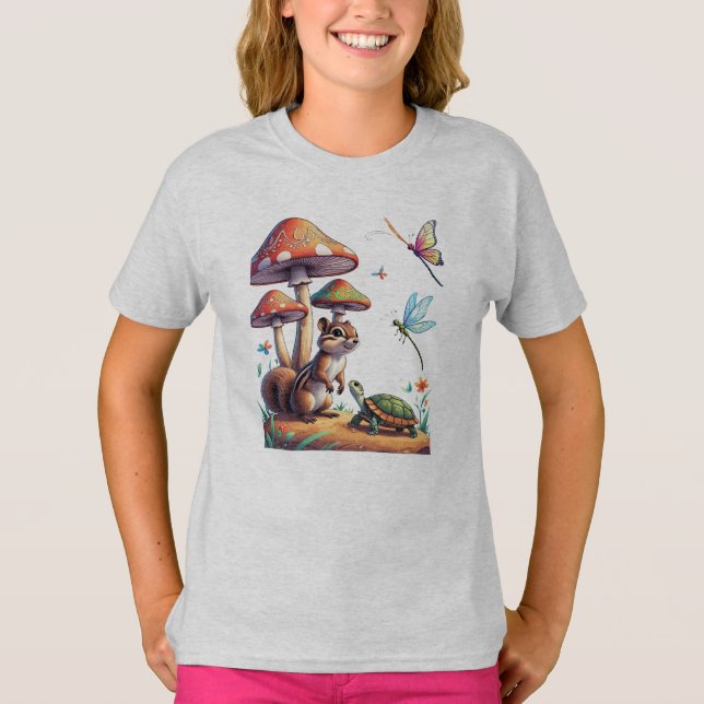 T-shirt Tamia & Tortue (Devant)