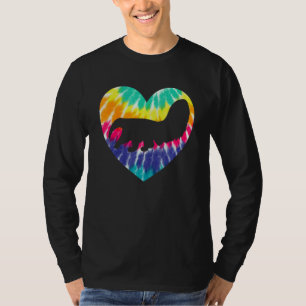 T-shirt Tamiseur de Fourmilier avec Impression Tie Dye pou