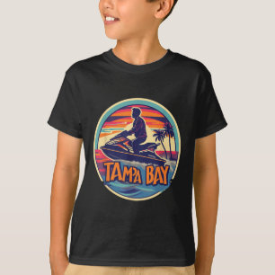 T-shirt Tampa Bay Floride Jetski Navigation Eau Eaux du Go