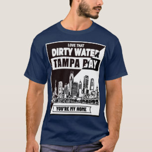 T-shirt Tampa Bay Vous êtes ma maison_B&WT-Shirt