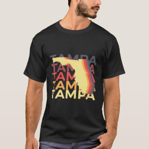 T-shirt Tampa Florida Fire Repeat Fl Souvenirs