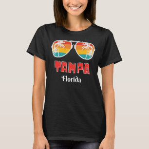 T-shirt Tampa Florida Vintage les années 70 Retro Throwbac