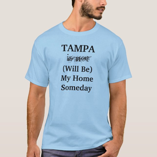 T-shirt TAMPA Floride Voyage Maison (Devant)