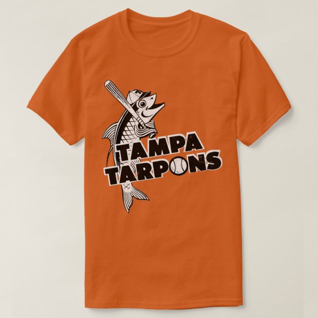 T-shirt Tampa Tarpons Design Vintage (Design devant)