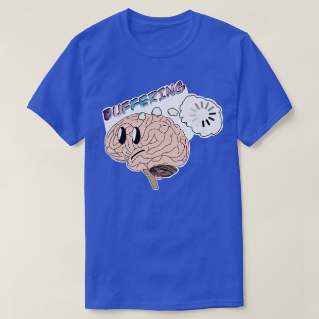 T-shirt Tampon du cerveau (Design devant)