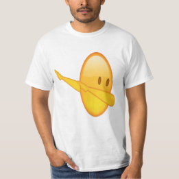 T-shirt tamponnant d'Emoji
