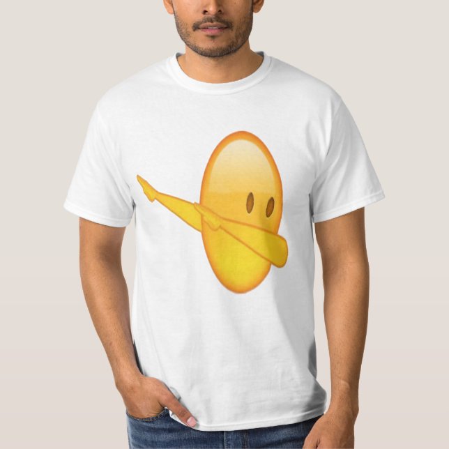 T-shirt tamponnant d'Emoji (Devant)