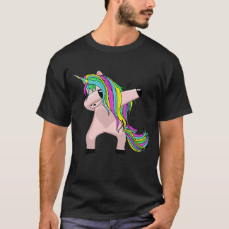 T-shirt Tamponner de licorne