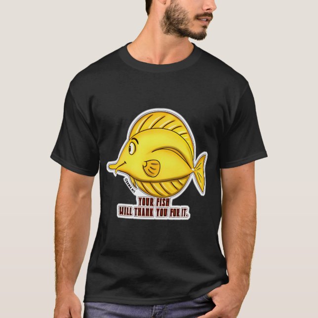 T-shirt tang jaune (Devant)