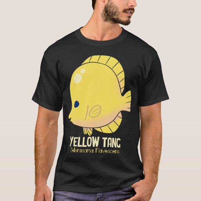 T-shirt Tang jaune 1 (Devant)