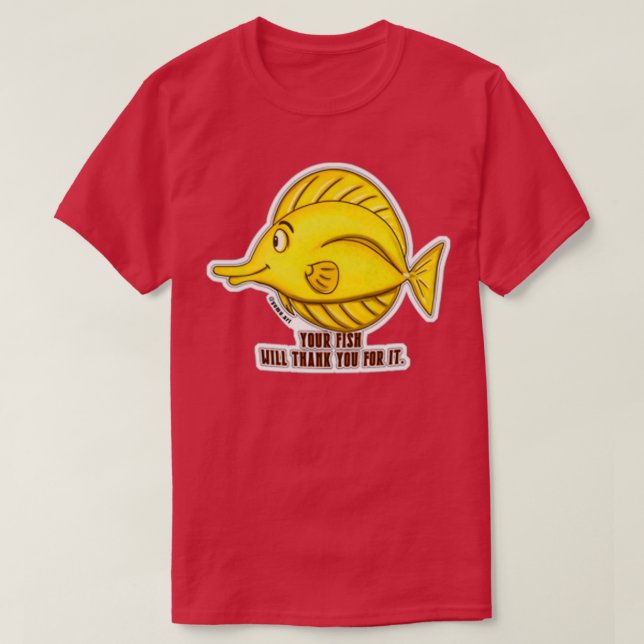T-shirt tang jaune 2 (Design devant)