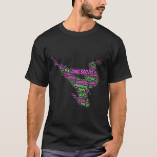 T-shirt Tang Soo Do Girls Karate Martial Arts Training Wor