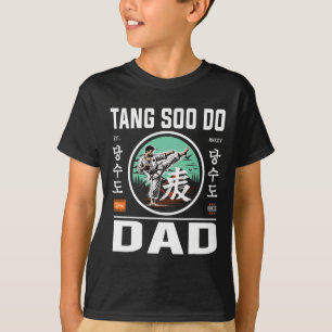 T-shirt Tang Soo Do Karate Papa Pour Les Arts Martiaux Et