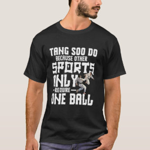 T-shirt Tang Soo Do Ramen Coréen Arts Martiaux Ceinture Tr