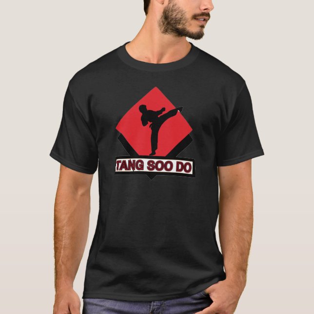 T-shirt Tang Soo font le diamant rouge (Devant)