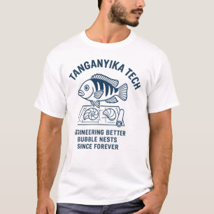 T-shirt Tanganyika Tech - Shell Dweller Blueprint Parody L