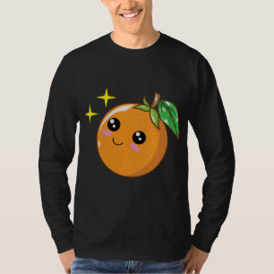 T-shirt Tangerine Orange
