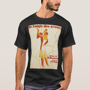 T-shirt Tango Art Déco dans les années 1920