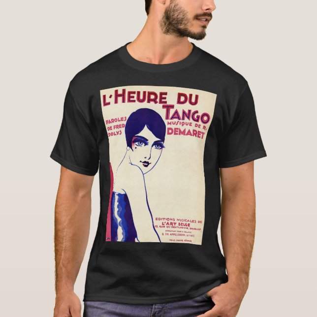 T-shirt Tango dans les années 1920 (Devant)