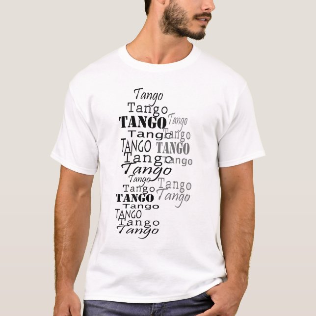 T-shirt Tango de tango (Devant)